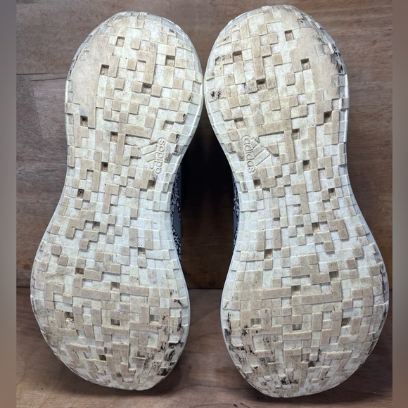 Adidas SenseBoost Mens Size 10 Running Shoes Sneakers Black White F36923 - Picture 7 of 9